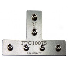 100x75 Flat T Connector